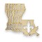 Laissez les Bon Temps Rouler - Maple Sign 14x13in - CUTOUT LETTERS